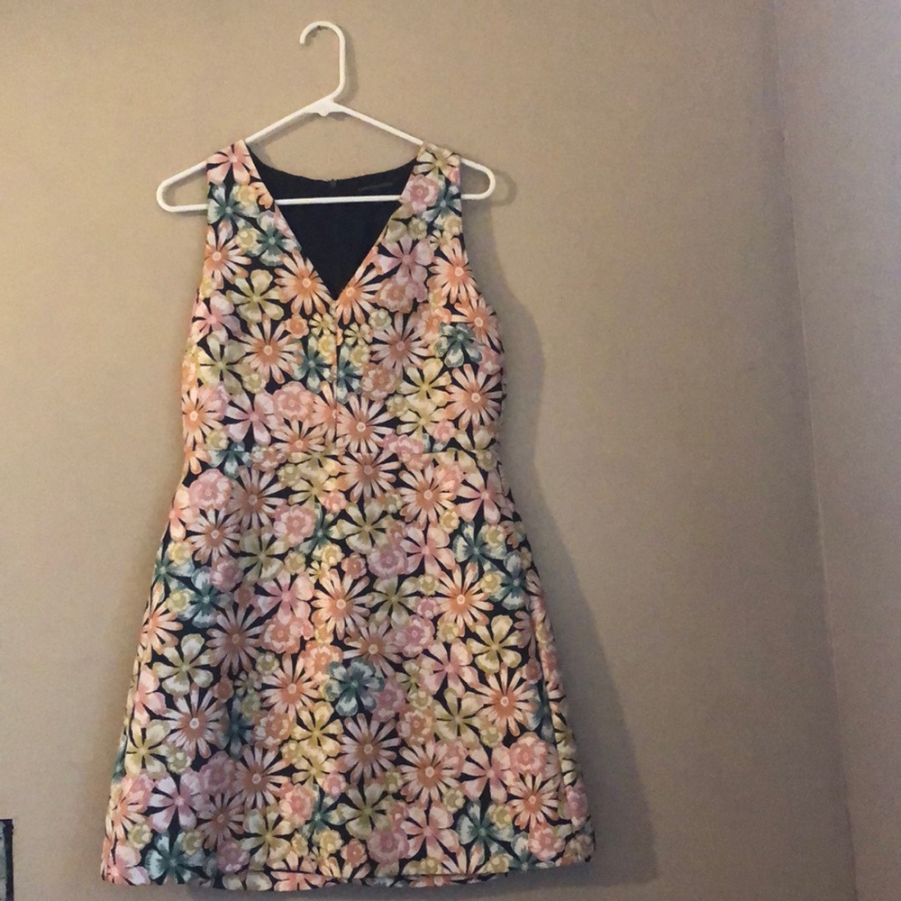 A-line Banana Republic Floral Dress